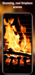 Fireplace Live HD - Real Fire screenshot #2 for iPhone