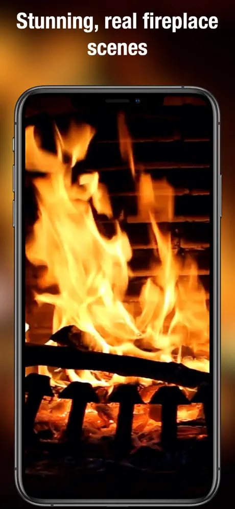 Fireplace Live HD - Real Fire