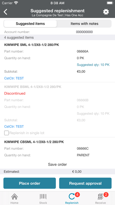 Screenshot #3 pour ULS Inventory Manager EU