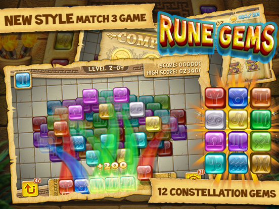 Screenshot #2 for Rune Gems - Deluxe