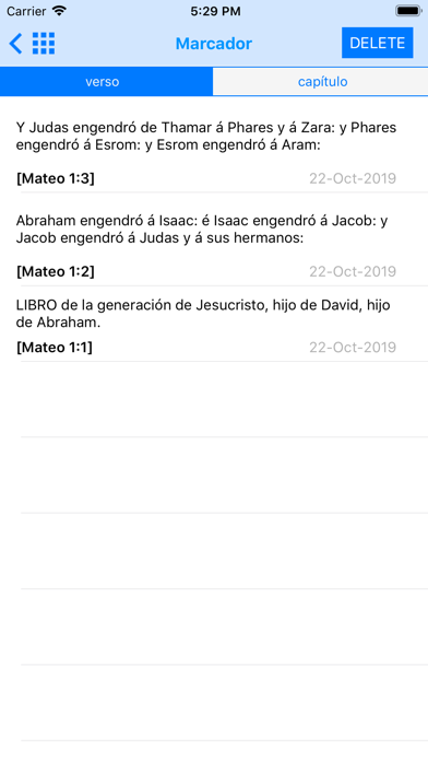 The Spanish Bible Offline Screenshot