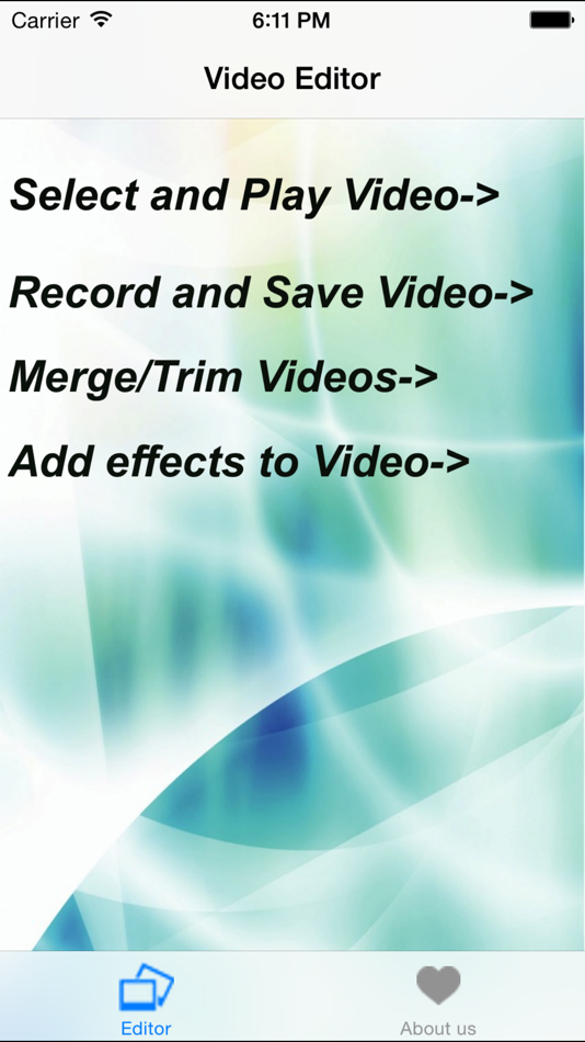 video trimmer – video editor - 1.3 - (iOS)