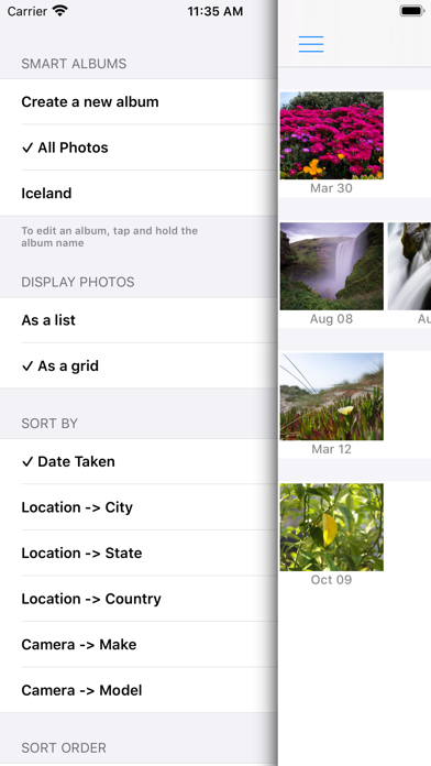 Photowerks: Smart Albums Screenshot