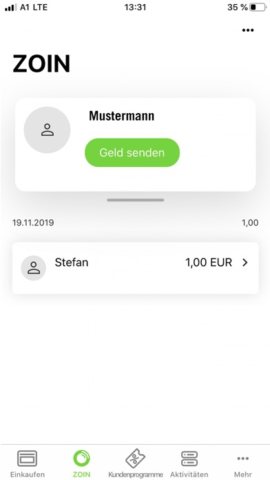 DADAT Schelhammer Wallet Pay Screenshot