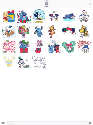 Disney Stickers: Holiday Cheerのおすすめ画像5
