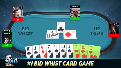 Bid Whist Card Game Screenshot