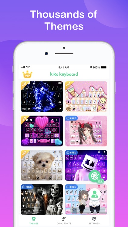 Kika Keyboard - Emoji Keyboard screenshot-0