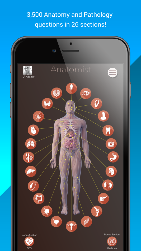 Anatomist – Anatomy Quiz Game - 2.50 - (iOS)