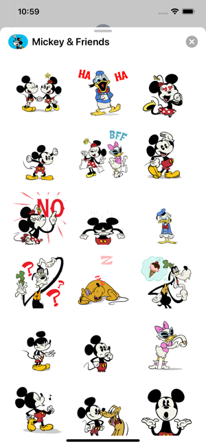 ‎Disney Stickers: Mickey Screenshot