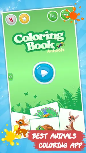 Coloring book: Draw Animals screenshot 5