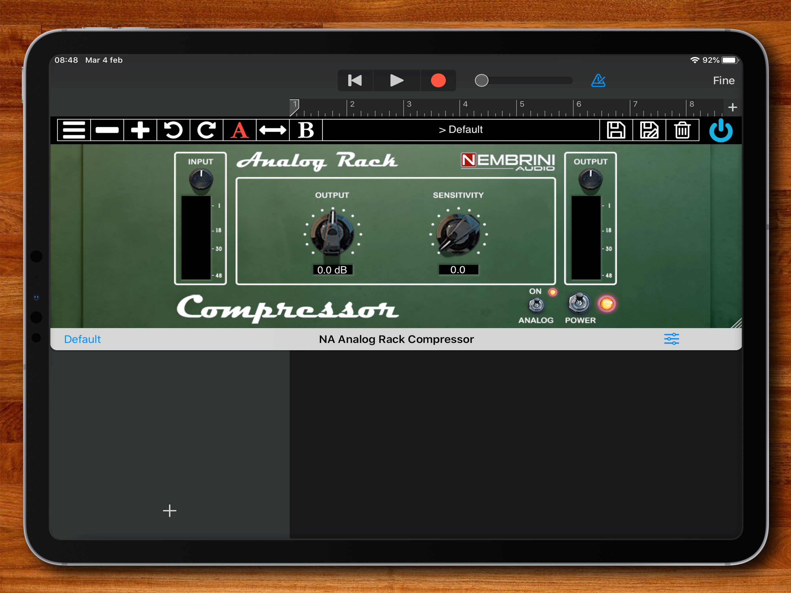 Analog Rack Compressor screenshot 4