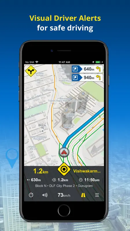 NaviMaps: 3D GPS Navigation screenshot 2 of 9