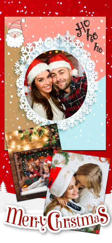 Merry Xmas Photo Frames