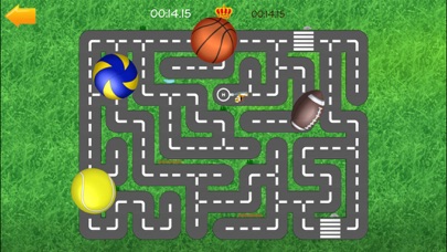 Cars Road Labyrinth Kids Game Screenshot
