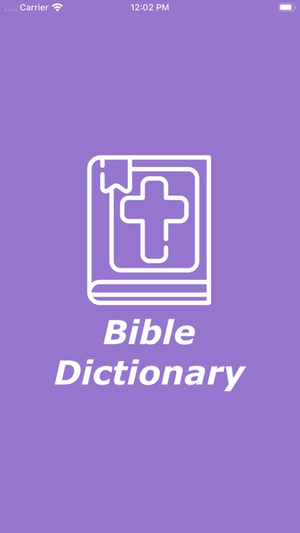 Bible - Dictionary