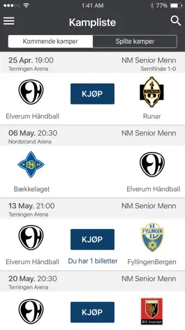 Game screenshot Elverum Håndball apk