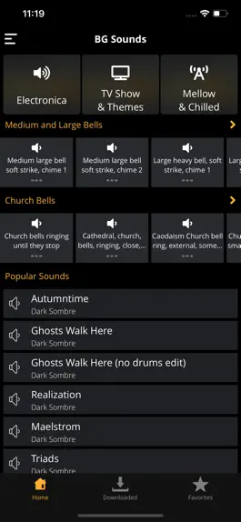 Game screenshot BG Sounds- Audio, Sound effect hack