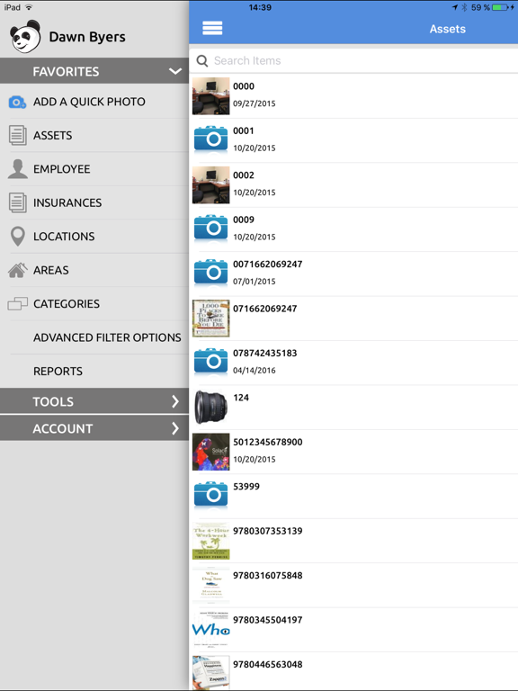 Screenshot #4 pour Asset Panda