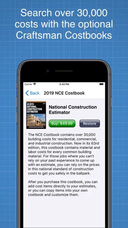 Construction Cost Estimator screenshot 2 of 5