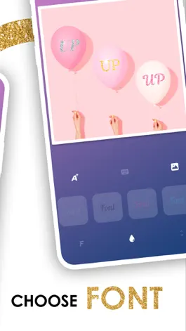 Game screenshot ColApp - Glitter Text Effects apk