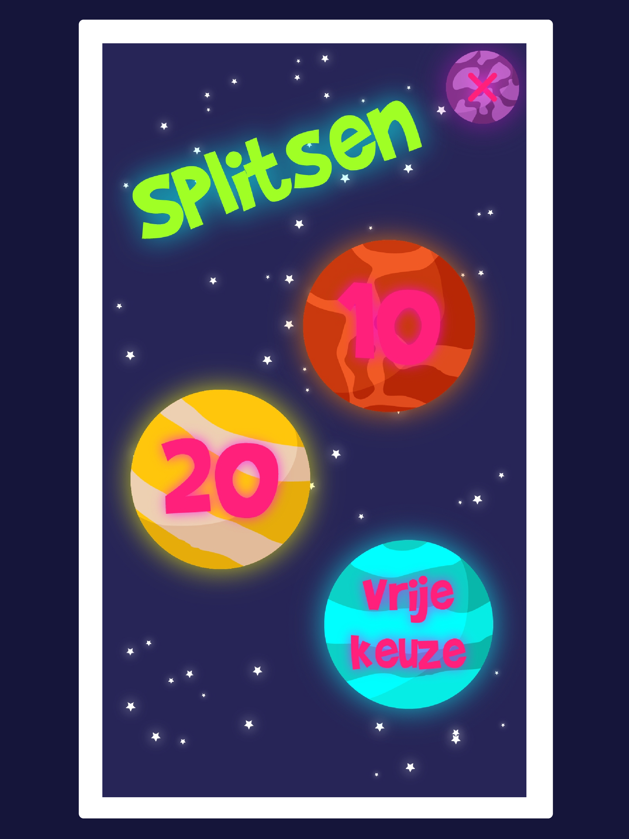 Split the number
