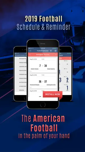 Football Schedule & Scores 25 screenshot 1