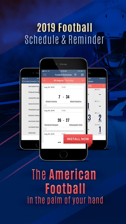 Football Schedule & Scores 25