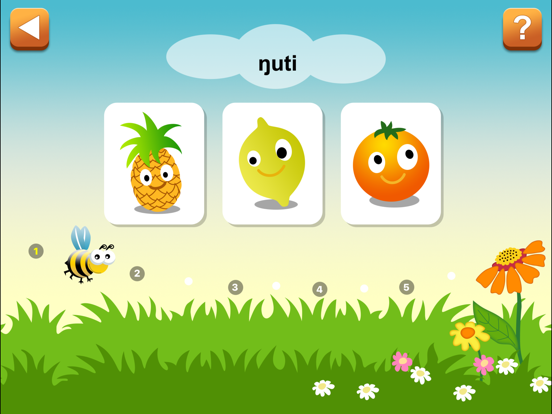 Ewe First Words iPad screenshot