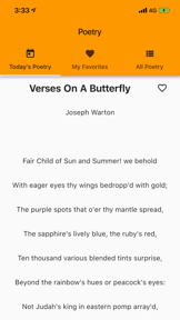 Rhyming Modern Poems Reader screenshot