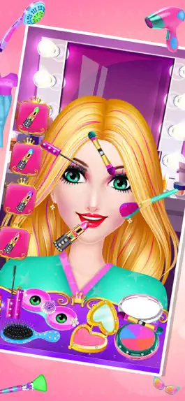 Game screenshot Girl Salon Makeover Artist Fun apk