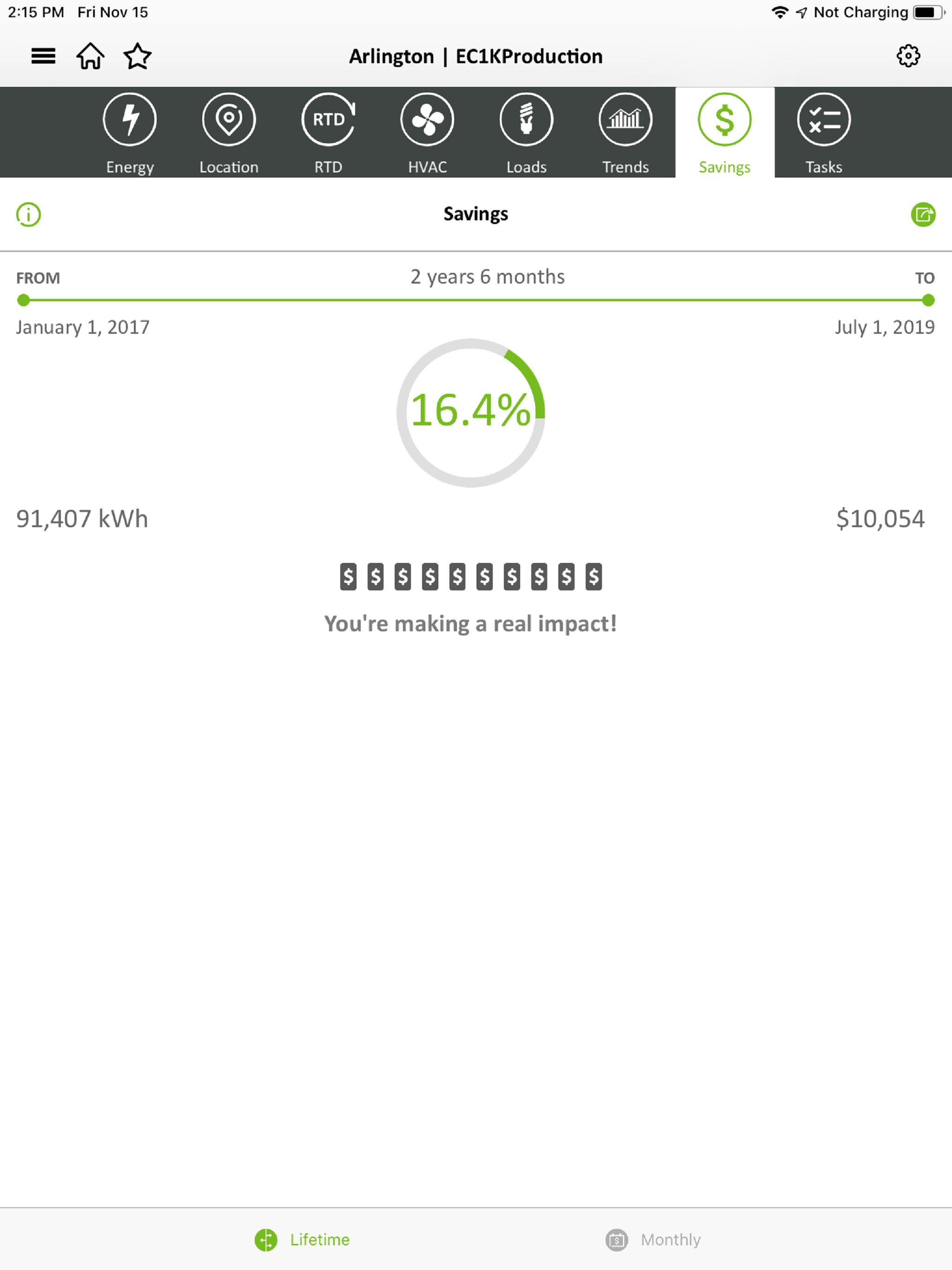 Lime Energy Manager Mobile