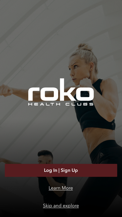 Roko Health Clubs Screenshot