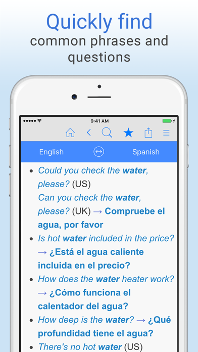 Screenshot #3 pour English-Spanish Dictionary.