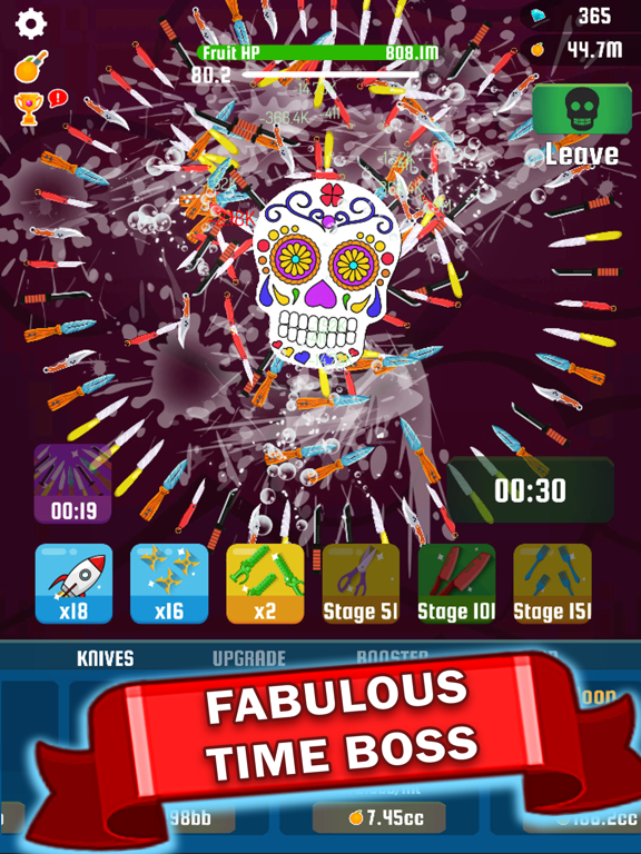 Idle Knife: Slash The Fruits iPad screenshot 6 - Games app