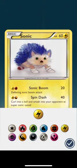Game screenshot Poke Pics - Pokemon Card Maker apk