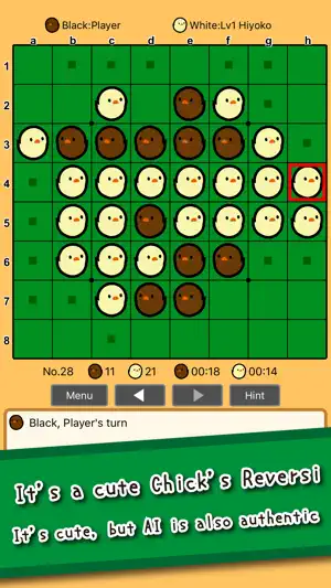 Piyo Reversi screenshot 2
