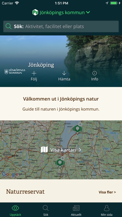 Jönköpings Naturkarta