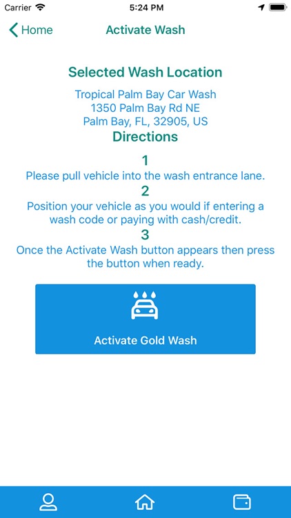 Tropical Palm Bay Car Wash