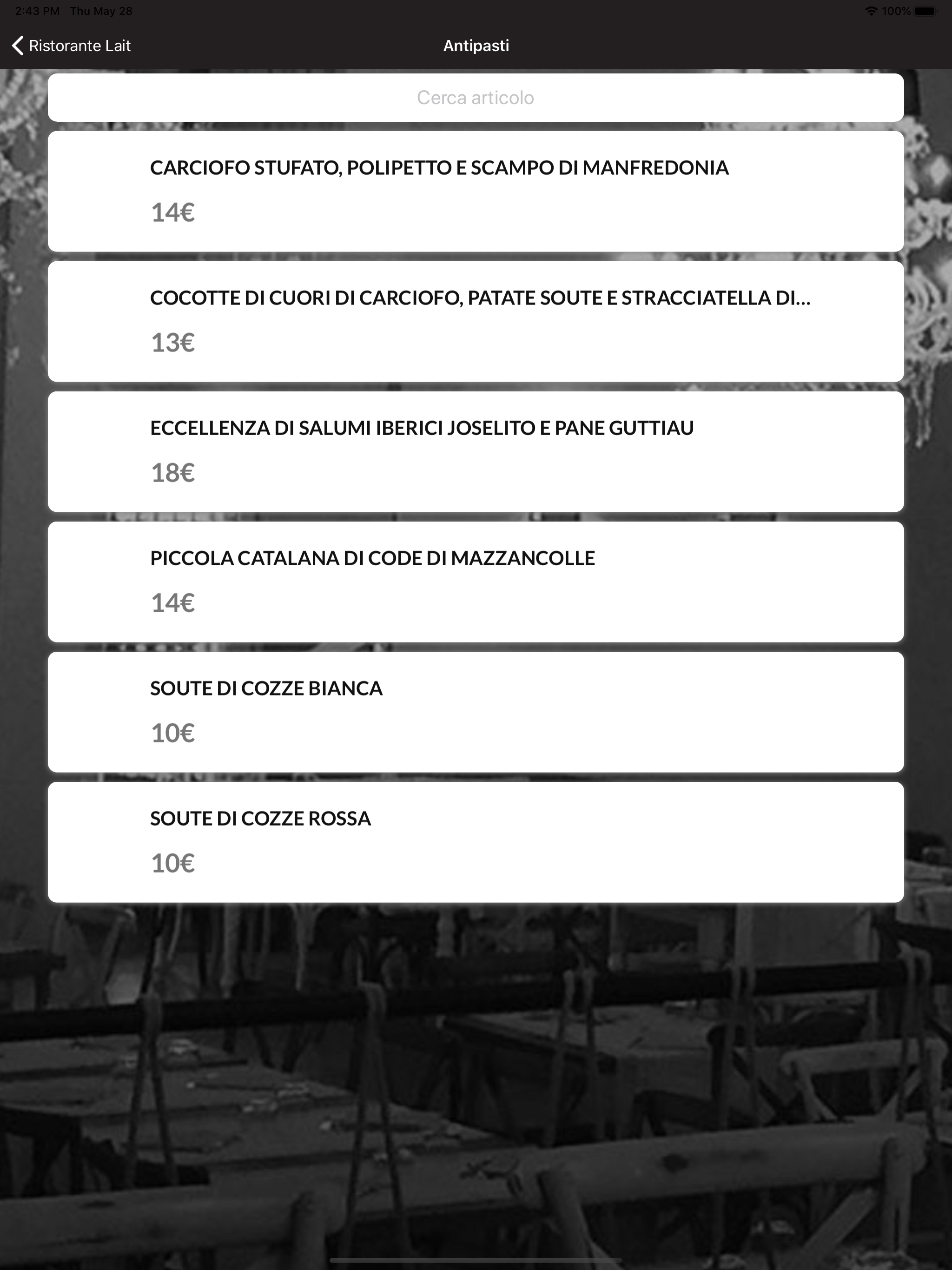 Ristorante Lait screenshot 5