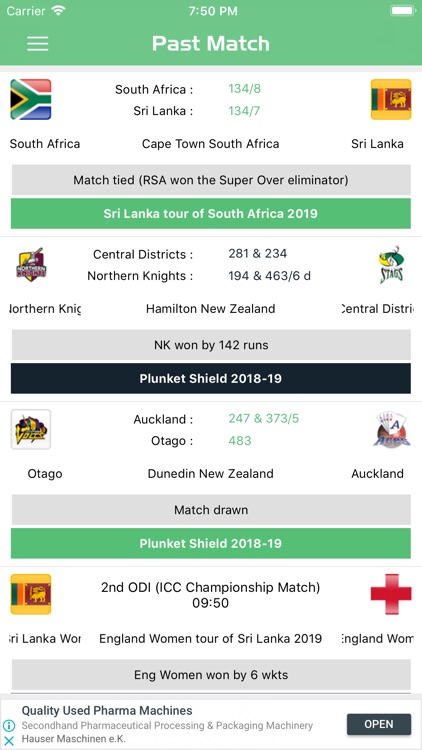 Cricguru - Live Score for WC19 screenshot-4