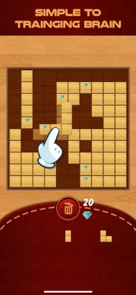 Game screenshot Блок головоломки дерево apk