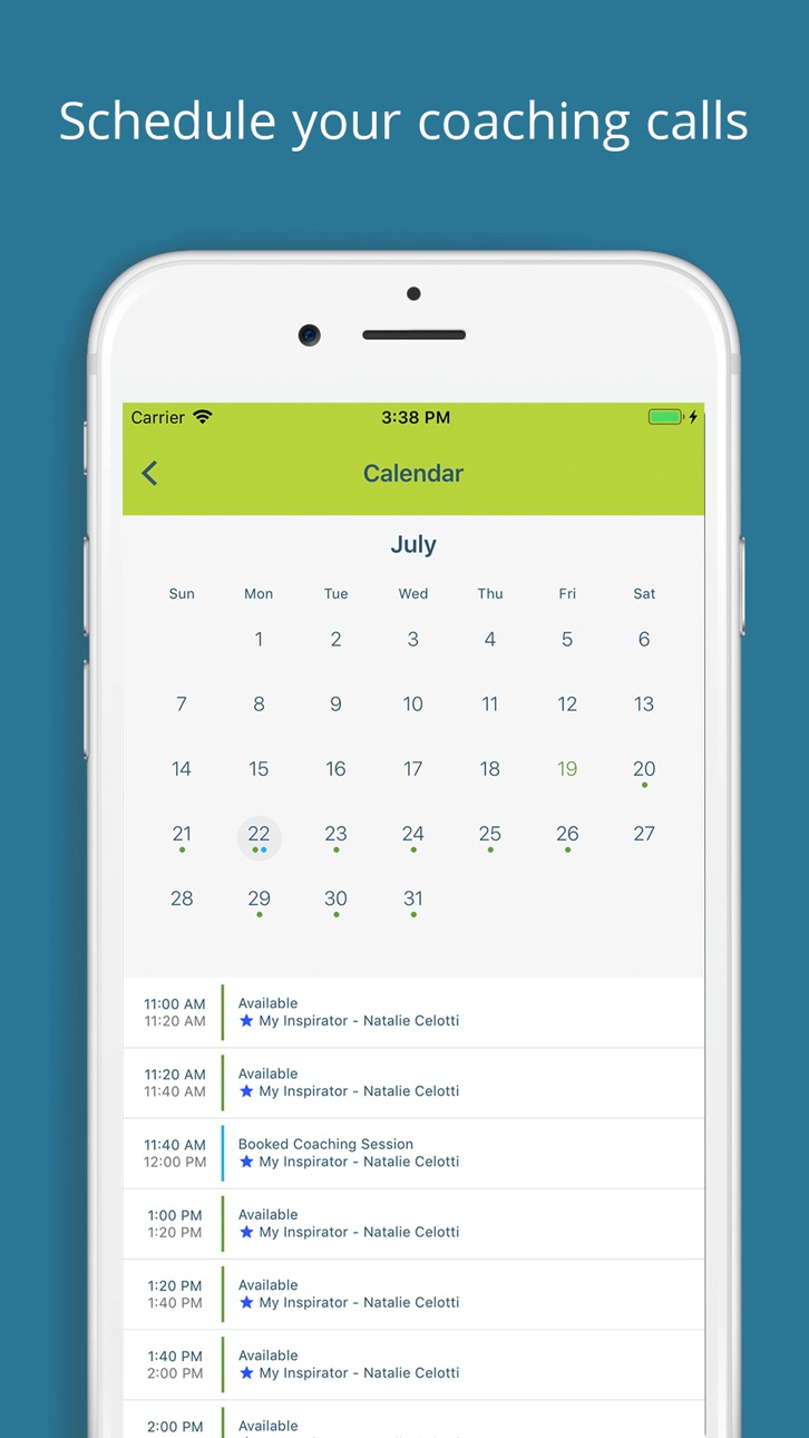 iPhone screenshot