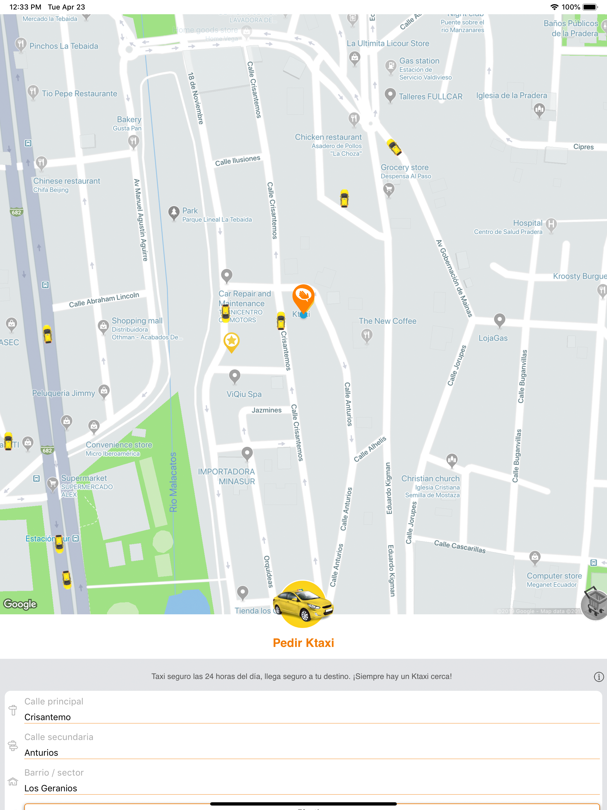 Ktaxi, una app de Clipp screenshot 6