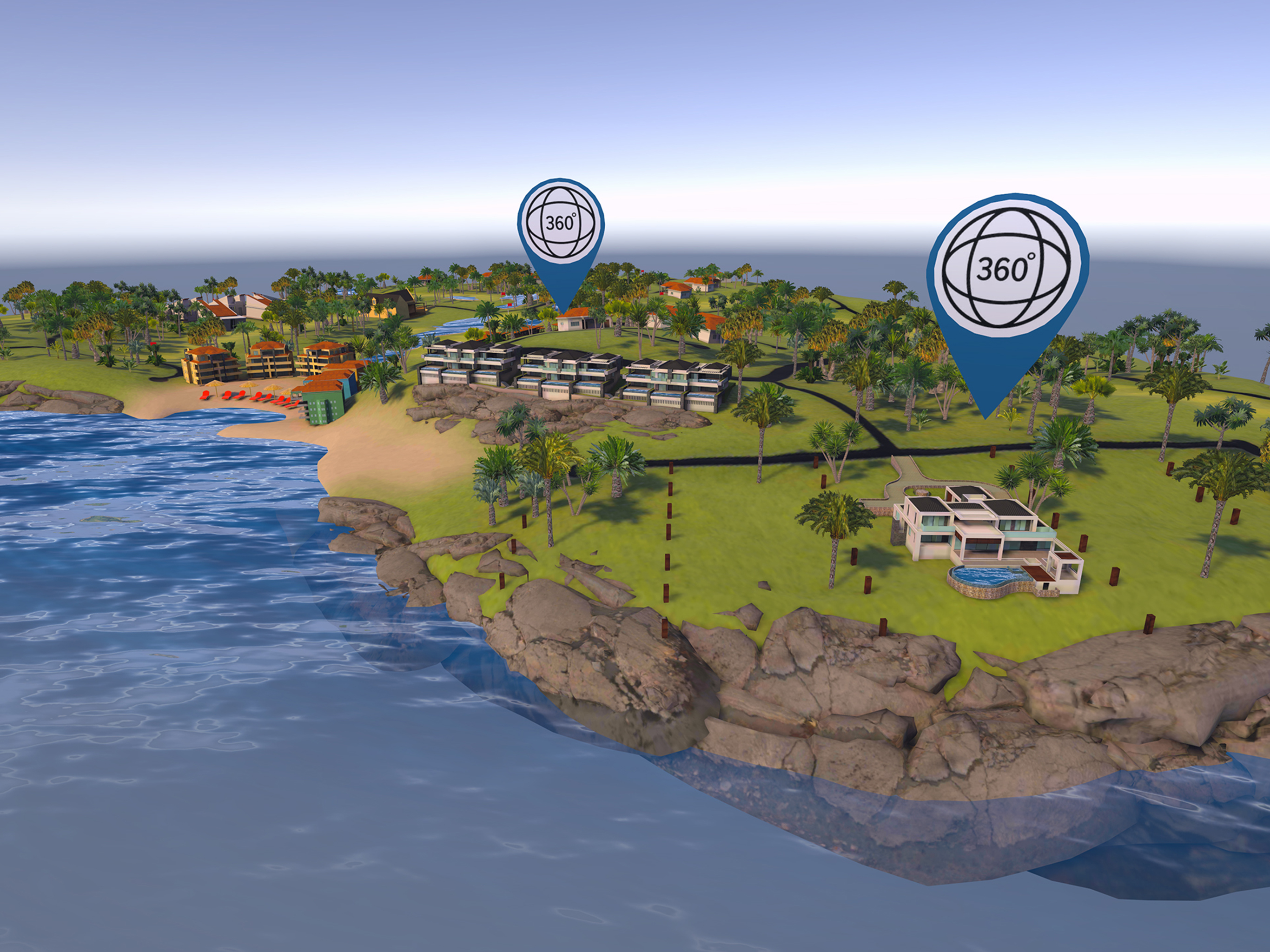 Blue Bay AR Map