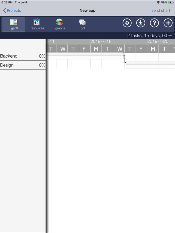 Screenshot #4 pour Project Gantt 2013