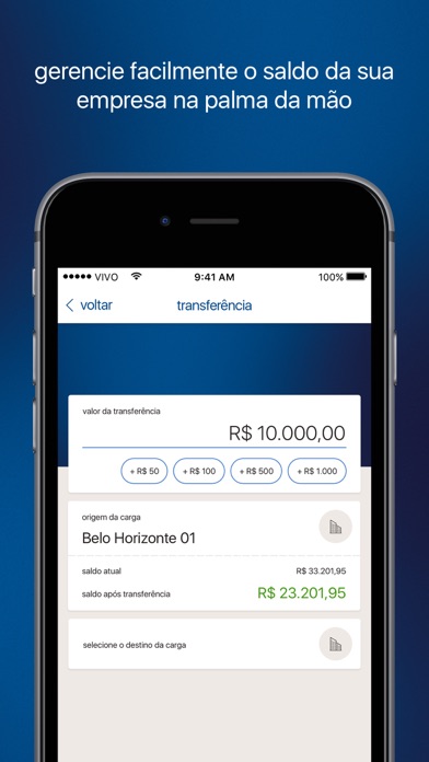 Credicard Use Empresa Pré-Pago Screenshot