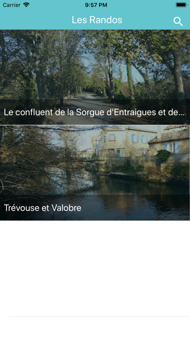 Screenshot #1 pour Rando Rivières