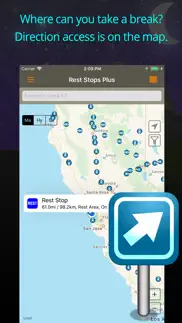 rest stops plus iphone screenshot 1