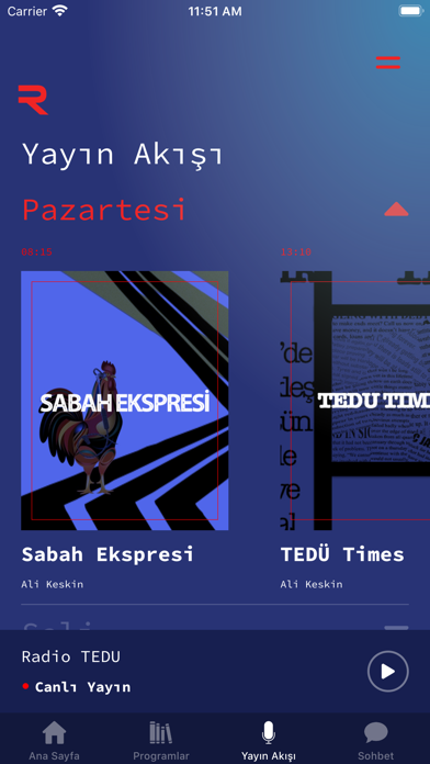Screenshot 4 of Radio TEDU App