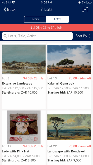 Sandton Auctioneers Screenshot